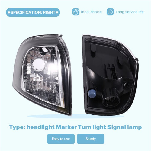 Right Fog Lights Corner Light Headlight  Turn Light Front Side  Light for  S80 1999-2006 30698428 Right 2
