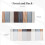 Rustic Wood Board Window Valance Vintage Brown Grey 54x18 2