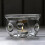Glass candle warmer base for teapot, 1 piece 2