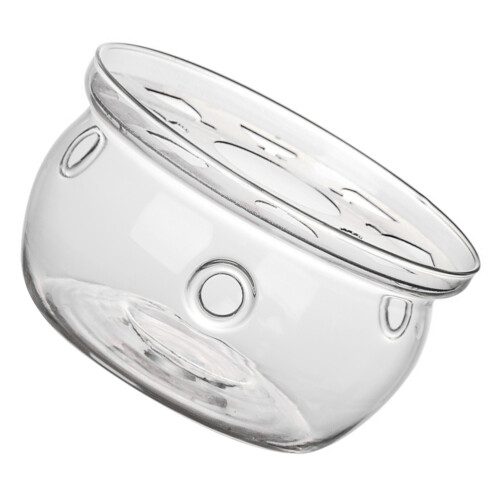 Glass candle warmer base for teapot, 1 piece 2