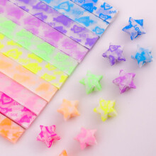Luminous Origami Star Paper 10 Colors 210 Sheets