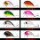 Floating Bait Wobbler Crankbait 4.5 cm 7 g with Hook 5