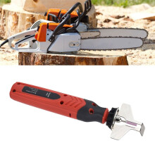 Kettensägen-Schärfwerkzeug-Set, DC3,6 V, Kabelloses Sägenschärfer-Set, Hand-Kettensägen-Schärfset, Rotes Kettensägen-Schärfwerkzeug