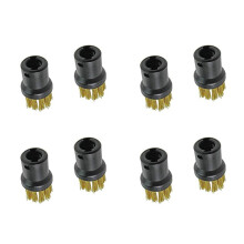 8x Brass Wire Brush Tool Nozzles for Steam Cleaners SC1 SC2 CTK10 SC3 SC4 SC5 SC7 Replacement Accessories