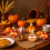 Christmas Ball Ornaments Plastic Orange Brown 24 pcs 6