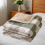 Washed Cotton Summer Quilt Lightweight Embossed AC Blanket 6