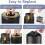 Filtre de rechange TZ-K1HEPA compatible avec FreAire 6