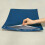 Fodere per cuscini in similpelle blu navy, 45x45 cm, confezione da 2 5