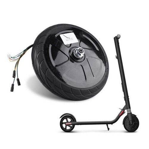 Front Driving Wheel Solid Tire Front Motor Scooter Parts for   ES1 ES2 ES3 ES4
