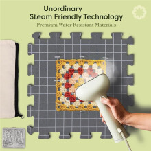 4pcs Knitting Blocking Mats, Needlepoint and Crochet 12.5"X12.5" Grid Boards Knitting Blocking Mats