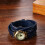Women's Analog Quartz Watch with Leather Double Wrap Strap 2
