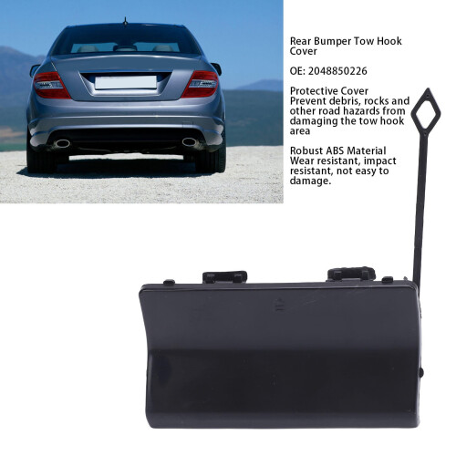 Κάλυμμα γάντζου ρυμούλκησης ABS για Mercedes C-Class W204AMG-Line 2