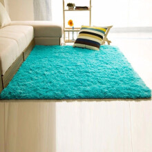 Fluffy Bedroom Rug Shaggy Fuzzy Carpet 5x8 ft