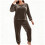 Women's Flannel Pajama Set Long Sleeve Plus Size 4