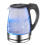 Electric Tea Kettle Glass 1.7L Auto Shut-off Stainless 1