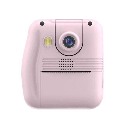 Flip Lens Kids Portable Printer Thermal Paper Stickers Paper  Printers Multi-Function Digital Small SLR