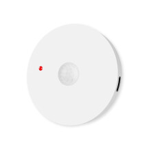 Sensore di Movimento Umano Intelligente Tuya Wi-Fi Rileva il Movimento del Corpo Umano PIR con Protezione di Sicurezza Della Luminosità e Telecomando