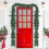 Norfolk Pine Wreath 6FT Artificial Green Holiday Decoration 7