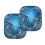 Ombrellone da sole Ocean Dolphin Blue Flower, 2 pezzi 5