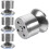 Cabinet Metal Legs Ergonomic Silver Adjustable 4 Pcs 1