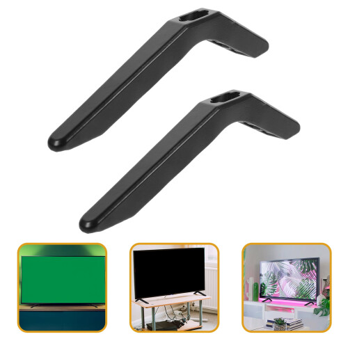 Universal TV Base Bracket Black 1 Set