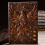 Vintage Phoenix Embossed Leather Journal A5 200 Pages 1