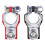 Car Battery Terminal Clamp Connectors Positive Negative 2 3
