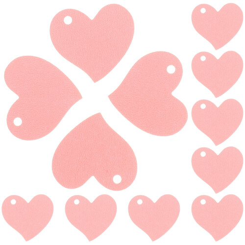 Heart Shaped Gift Tags Kraft Paper 50 pcs 1