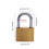 Copper Padlock with Keys 20mm for Luggage and Lockers 7