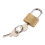 Copper Padlock with Keys 20mm for Luggage and Lockers 2