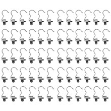 60PCS Legging Organizer for Closet Pants Hangers Space Saving Portable Stainless Steel Single Clips