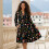 Damen-Midikleid mit elastischem Bund und Taschen im Retro-Stil 4