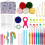 Crochet Hooks Kit Ergonomic Handles 59-Pc 2