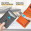 Εξαιρετικά λεπτό δερμάτινο πορτοφόλι RFID για άνδρες με 11 υποδοχές καρτών 7
