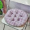 Coussin de sol rond pour chaise ou banc, 40 cm d'épaisseur, polyester 2