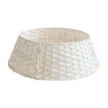 Rattan Christmas Tree Skirt Stand Base Cover