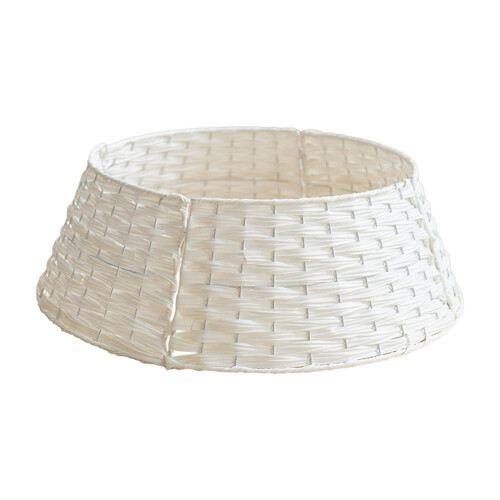 Rattan Christmas Tree Skirt Stand Base Cover