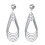 Ear Plug Tunnel Tassel Dangle Jewelry 2 Pcs 1