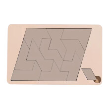 Triangulator Wooden Puzzle Game Irregular Shape