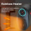 Wall Space Heater Electric Plug-in 3S Fast Heating 2 Pack 2