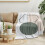 Boho Mid-Century Throw Blanket 60x80 inches Beige Black 3