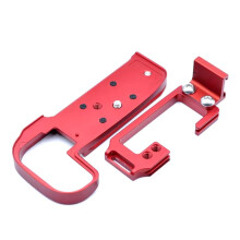 L Bracket for R5 R6 Camera Hot Shoe Vertical Hand Grip Holder Quick Release Plate L Plate Grip Accessory B