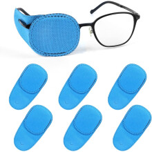 Eye Patch Pack Blue Reusable Non-Woven 6 Pcs