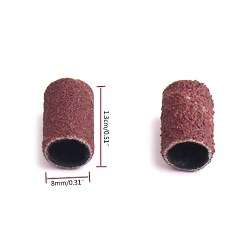 Sanding Bands for Drill 80-240 Grit 100 Pack 2
