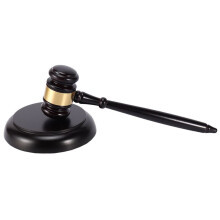 16X Marteau D'Encheres en Bois Marteau D'Encheres avec Un Bloc Sonore pour Juge Avocat Travail A La Main