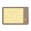 Wooden Triangulator Puzzle Game Irregular Shape 1