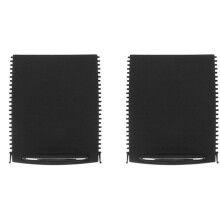 2X Center Console Sliding Shutters Cup Holder Roller Shutter Cover for - C-Class W203 2000-2007 2036800123