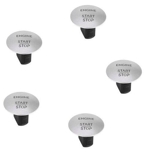 5X for - Push to Start Button Keyless Go Engine Start Stop Push Button