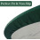 Nappe ronde élastique, imperméable et lavable, pour 36 à 44 pouces 4