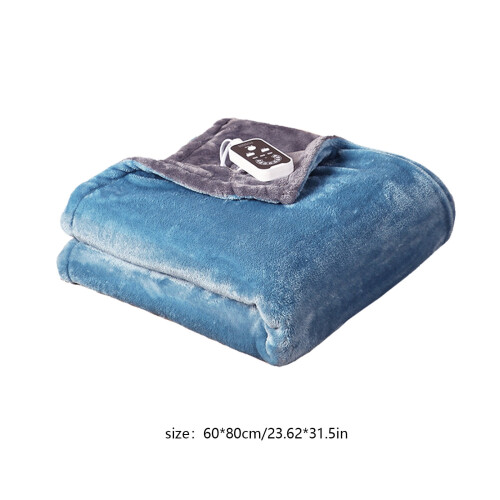 Couverture chauffante rechargeable en flanelle douce (1 pièce) 2